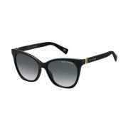 Black/Grey Shaded Sunglasses Marc Jacobs , Black , Dames