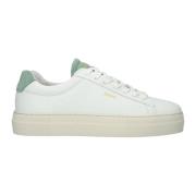 Witte Oxide Sneaker - Lage Top Blackstone , White , Dames