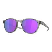 Reedmace Sunglasses Grey Ink/Prizm Violet Oakley , Gray , Heren