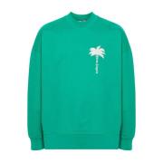 Sweatshirts Hoodies Palm Angels , Green , Heren