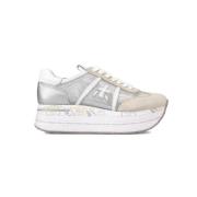 Hoge Top Sneakers Beth Wit Premiata , White , Heren