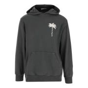 Sweatshirts Hoodies Palm Angels , Gray , Heren