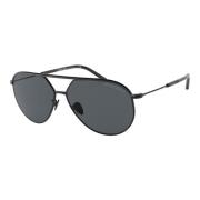Sunglasses AR 6120J Giorgio Armani , Black , Heren