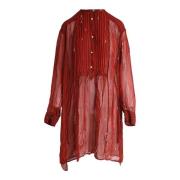 Pre-owned Viscose dresses Isabel Marant Pre-owned , Red , Dames