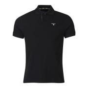 Polo Shirts Barbour , Black , Heren