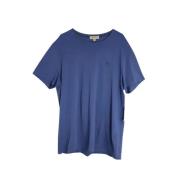 Pre-owned Cotton tops Burberry Vintage , Blue , Dames