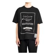 T-Shirts Yohji Yamamoto , Black , Heren