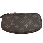 Pre-owned Canvas wallets Louis Vuitton Vintage , Brown , Dames