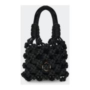 Lola Tas met Kristallen Hibourama , Black , Dames