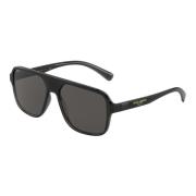 Black/Grey Sunglasses Dolce & Gabbana , Black , Heren