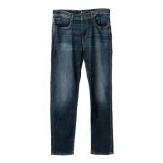 Luxe Tapered Fit Jeans 7 For All Mankind , Blue , Heren
