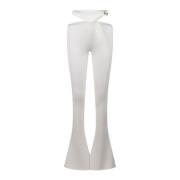 Wide Trousers The Attico , White , Dames
