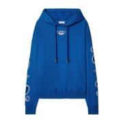 Hoodies Off White , Blue , Heren