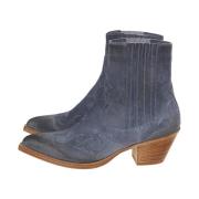 Cowboy Boots Eleventy , Blue , Dames