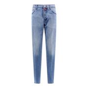 Slim-fit Jeans Kiton , Blue , Heren