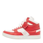 Pre-owned Leather sneakers Celine Vintage , Red , Dames