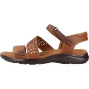 Zomer Platte Sandalen Clarks , Brown , Dames