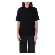 Short Sleeve Shirts Séfr , Black , Heren