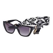 Shiny Black/Grey Shaded Sunglasses Guess , Black , Unisex