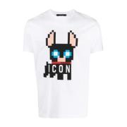 T-Shirts Dsquared2 , White , Heren