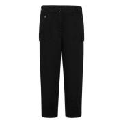 Cropped Trousers Tom Ford , Black , Dames