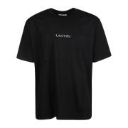 Curblace T-shirt Lanvin , Black , Heren