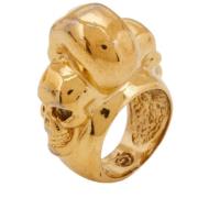 Pre-owned Metal rings Alexander McQueen Pre-owned , Yellow , Dames