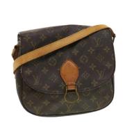 Pre-owned Canvas louis-vuitton-bags Louis Vuitton Vintage , Brown , Da...