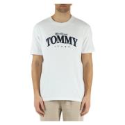 Tops Tommy Jeans , White , Heren