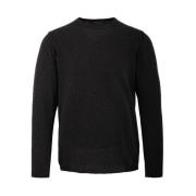 Round-neck Knitwear BomBoogie , Black , Heren