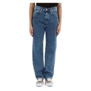 Trousers Replay , Blue , Dames
