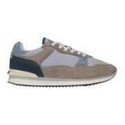 Blauw & Grijs Lage Sneakers Hoff , Gray , Heren