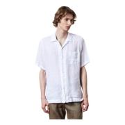 Short Sleeve Shirts Massimo Alba , White , Heren