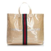 Pre-owned Canvas totes Gucci Vintage , Brown , Dames