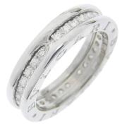 Pre-owned White Gold rings Bvlgari Vintage , Gray , Dames