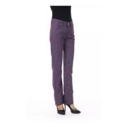 Slim-fit Trousers Byblos , Purple , Dames