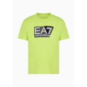 EA7 Emporio Armani Visibility T-Shirt Heren Geel Emporio Armani , Gree...