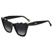 Black White/Grey Shaded Sunglasses Carolina Herrera , Multicolor , Dam...