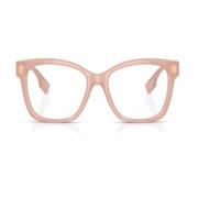 Quilted Square Oversized Glasses Burberry , Pink , Dames