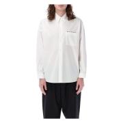 Logo Box Shirt Marni , White , Heren