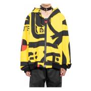 Multicolor Zip-Up Oversized Hoodie Walter Van Beirendonck , Multicolor...