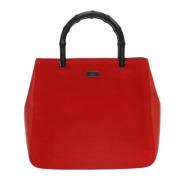 Pre-owned Suede handbags Gucci Vintage , Red , Dames