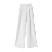 Wide Trousers Hinnominate , White , Dames