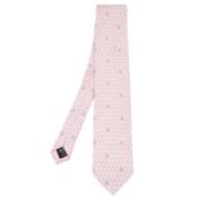 Pre-owned Silk home-office Dunhill Pre-owned , Pink , Heren