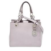 Pre-owned Leather totes Michael Kors Pre-owned , Purple , Dames