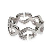 Pre-owned White Gold rings Cartier Vintage , Gray , Dames