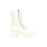 Pre-owned Leather boots Dior Vintage , White , Dames
