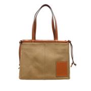 Pre-owned Leather totes Loewe Pre-owned , Brown , Dames