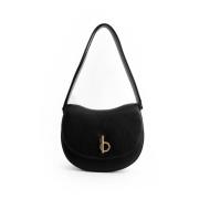 Shoulder Bags Burberry , Black , Dames
