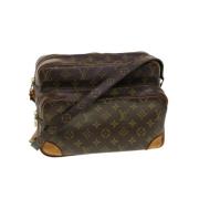 Pre-owned Canvas louis-vuitton-bags Louis Vuitton Vintage , Brown , Da...